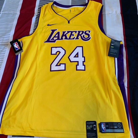 Kobe Bryant Authentic Nike Lakers Jersey New With Tags #24 Sports ... Kobe Bryant Authentic Nike Lakers Jersey New With Tags #24 Sports ...